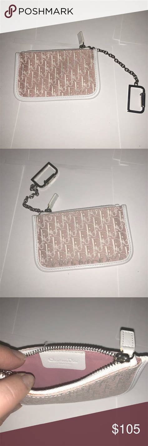 dior wallet keychain